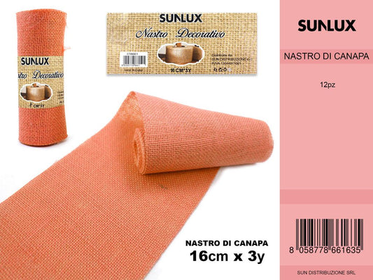Nastro Decorativo 16*3YRD Arancione