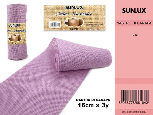 Nastro Decorativo 16*3YRD Lilla