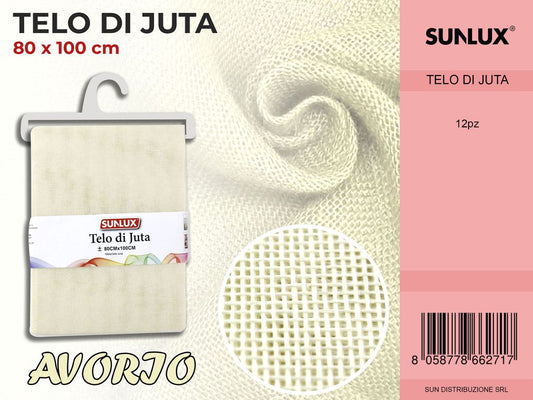 Telo di Juta AVORIO-80*100CM