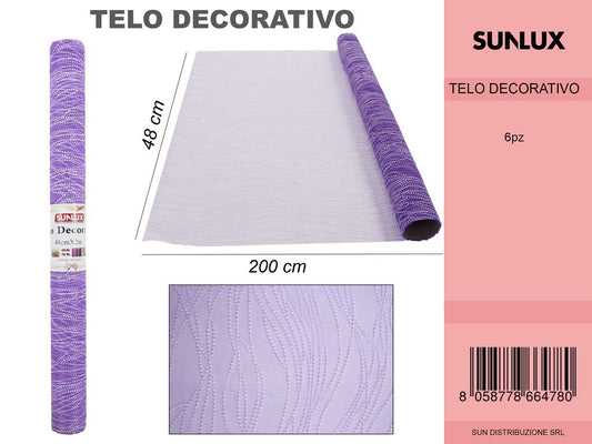 Telo Decorativo Viola 200CM*48CM