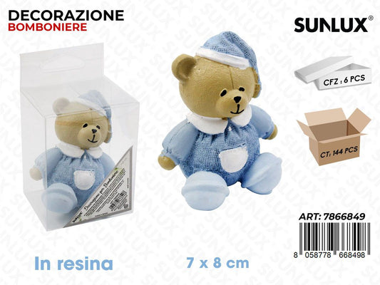 Sunlux Dec. Bomb. in Resina Cel. 7*8CM