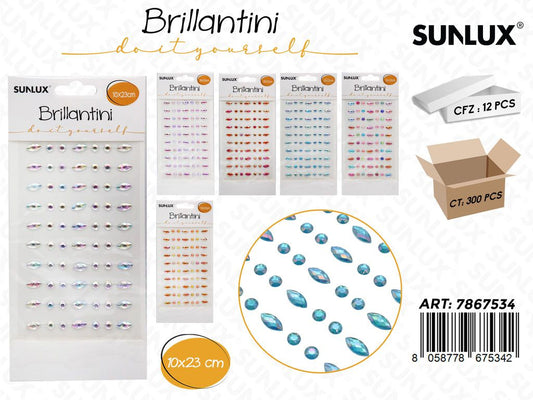 BRILLANTINI ADV 10*23CM ASS.