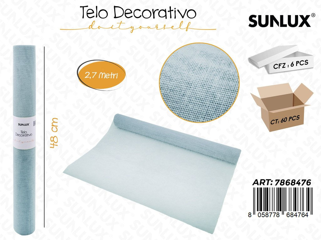 Sunlux Telo Decorativo Celeste 48CM*2.7MT