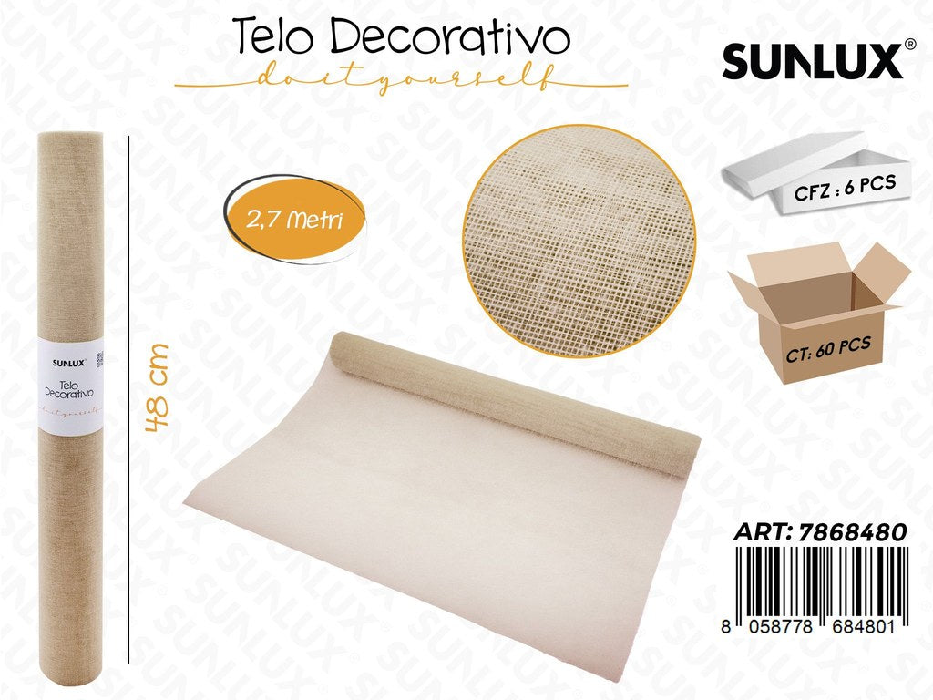 Sunlux Telo Decorativo 48CM*2.7MT