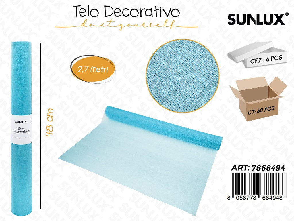 Sunlux Telo Decorativo Celeste 48CM*2.7MT