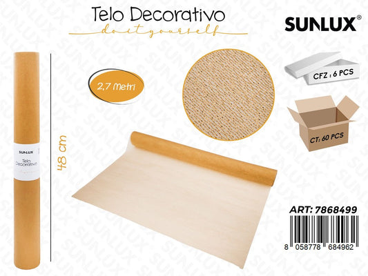 Sunlux Telo Decorativo Oro 48CM*2.7MT