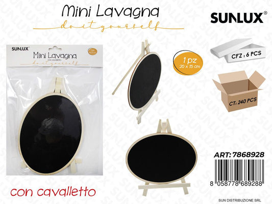 Mini Lavagna c/ Cavalletto 20*15CM