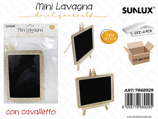 Mini Lavagna c/ Cavalletto 20*15CM