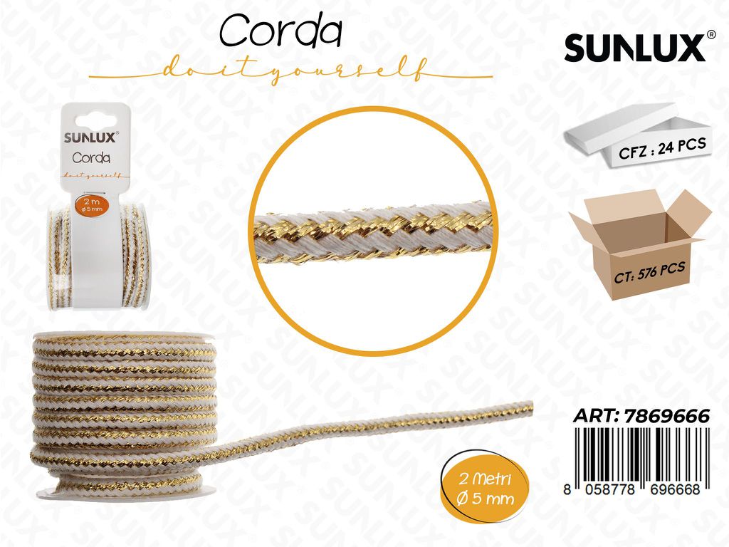 Sunlux Corda D.5MM*2MT