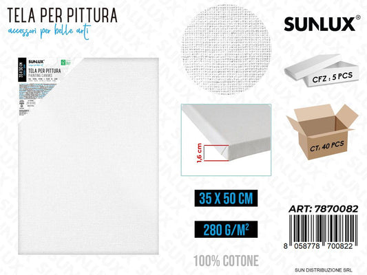 Tela per Pittura 35*50CM 16MM 280GR