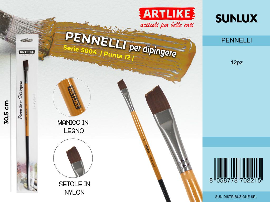 Pennelli X Dipingere 30.5 Cm S.5004 Punta 12