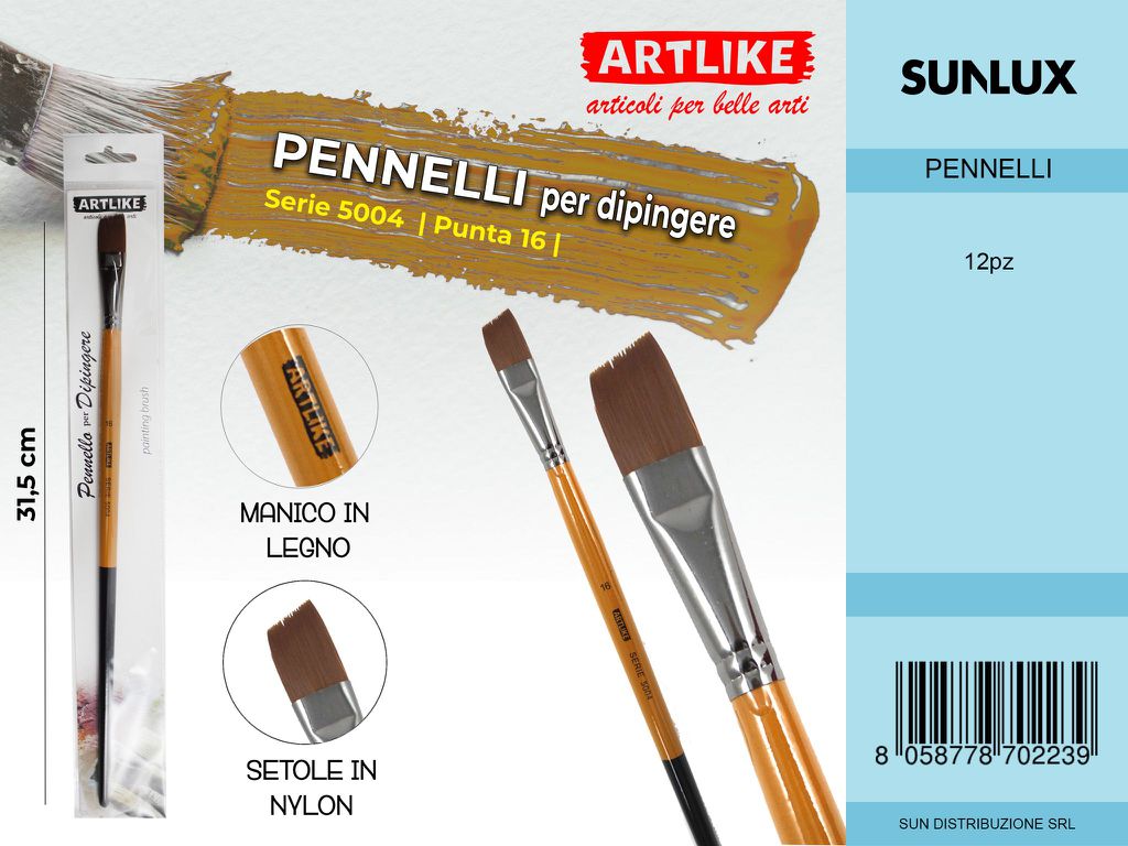 Pennelli X Dipingere 31.5 Cm S.5004 Punta 16