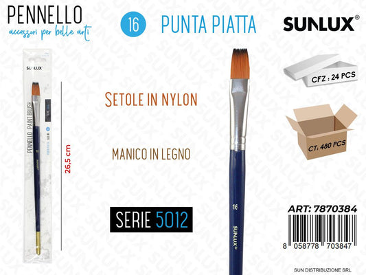 Pennelli S. 5012 N.16 Punta Piatta 26.5CM