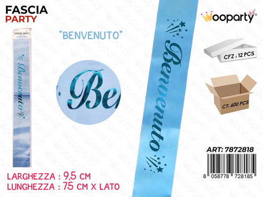FASCIA BENVENUTO 9.5*75CM