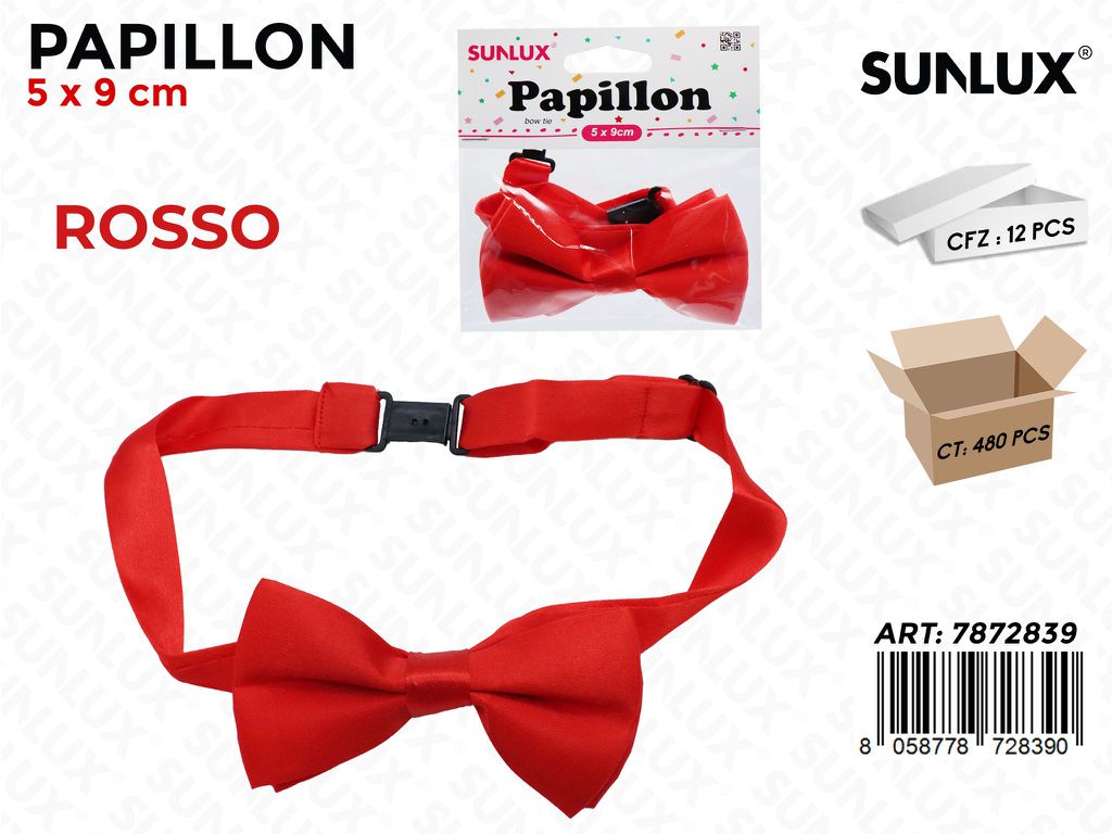 PAPILLON ROSSO 5*9CM
