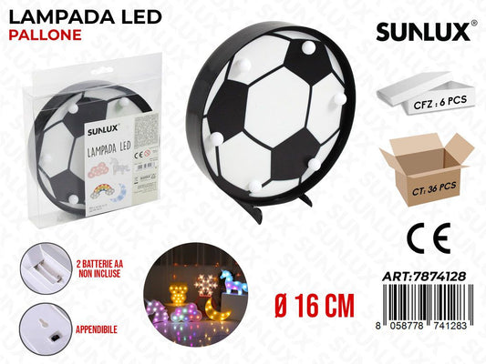 Lampada Led Pallone D.16CM