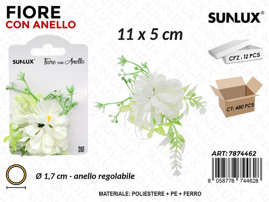 Sunlux Fiore c/Anello 11*5*1.7CM