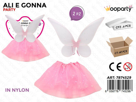 COSTUME ALI E GONNA 2PCS
