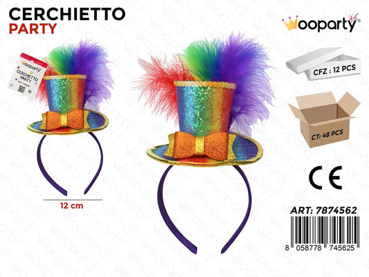 CERCHIETTO PARTY 12CM