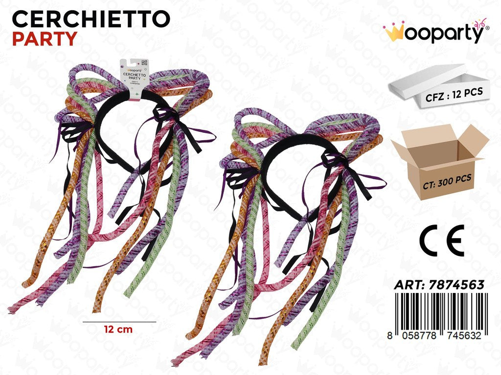 CERCHIETTO PARTY 12CM