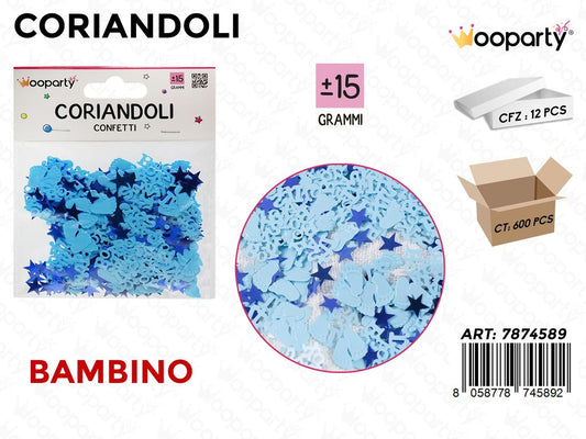 CORIANDOLI GENDER BAMBINO 15GR