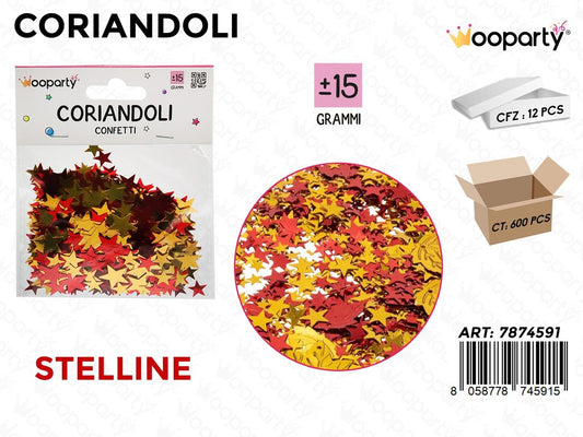 CORIANDOLI STELLE 15GR