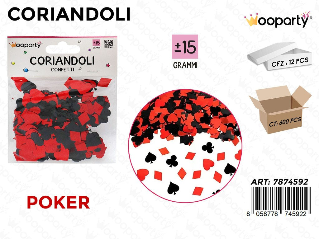 CORIANDOLI POKER 15GR