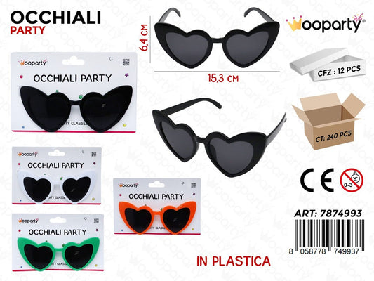 OCCHIALI PARTY ASS. 15.3*6.4CM
