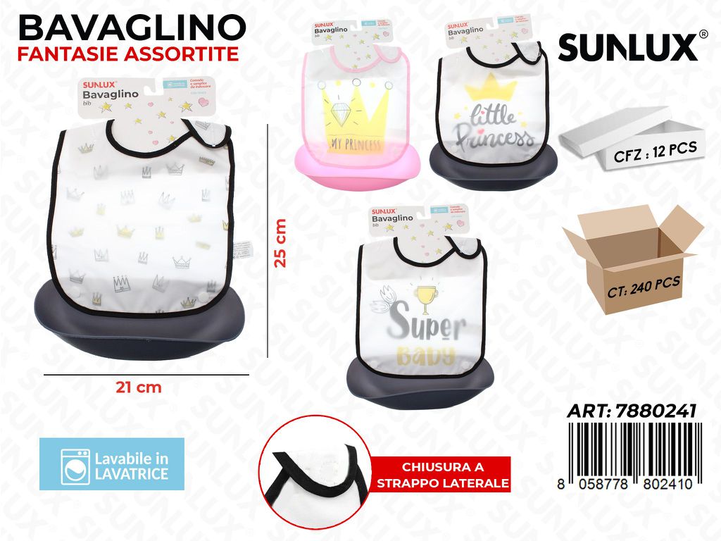 Sunlux Bavaglino a Strappo Ass. 21*25CM