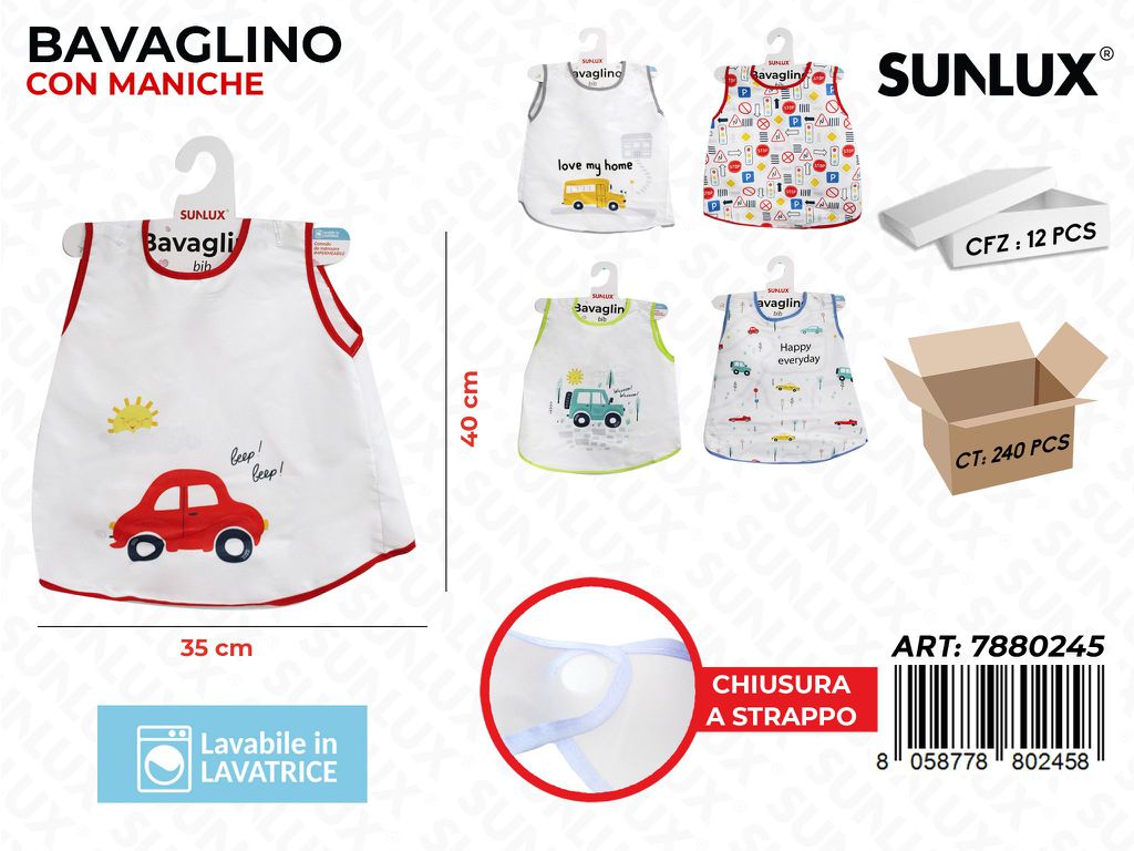 Sunlux Bavaglino a Canotta Ass. 35*40CM