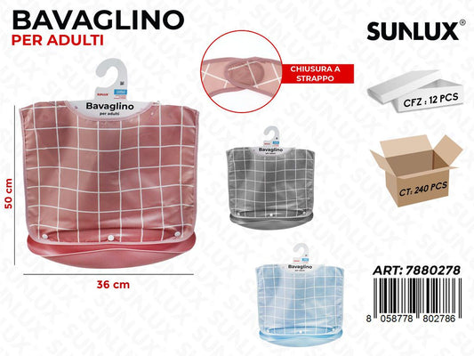 Sunlux Bavaglino per Adulti Ass. 36*50CM
