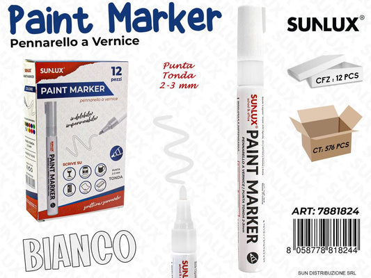 Pennarello a Vernice Bianco 2-3MM