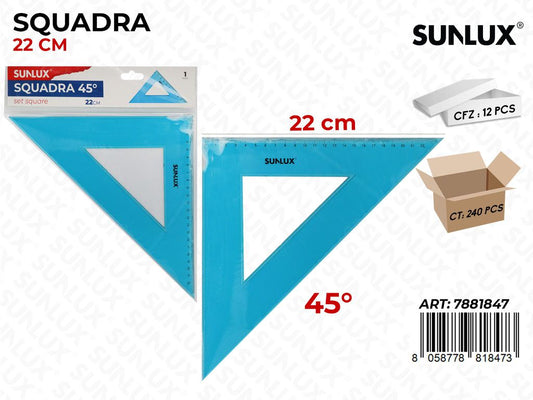 Squadra 45 Gradi 22CM