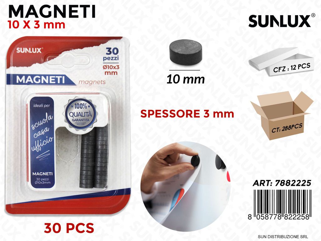 Bl. Magneti 10*3MM-30PSC