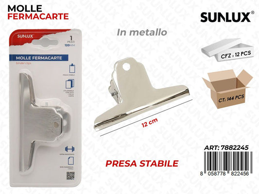 Molle Fermacarte in Metallo 12CM