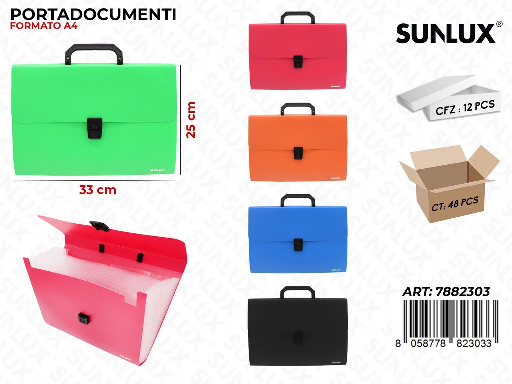L. Colors Porta Documenti A4 Ass. 33*25CM