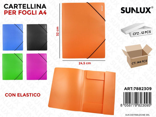 L. Colors Cartellina c/ Elastico A4