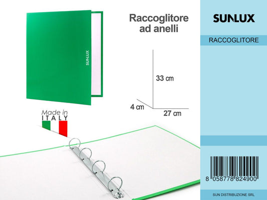 Cart. Verde. 27X33 c/4 An da 20 Sun
