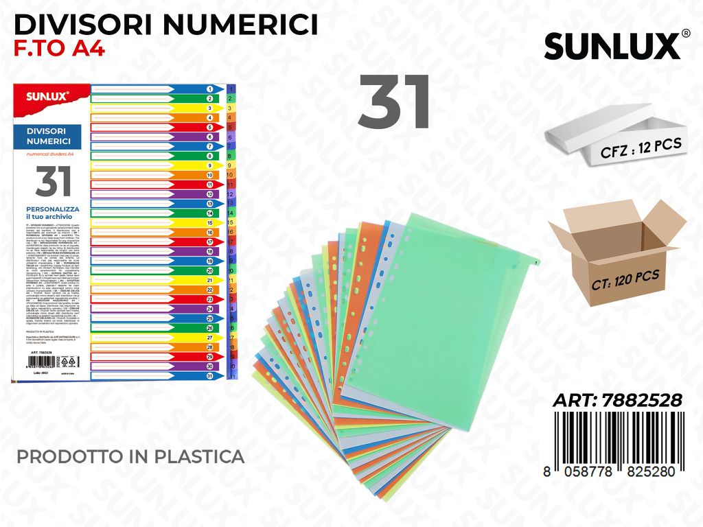 Divisori Numerici 31FF F.to A4