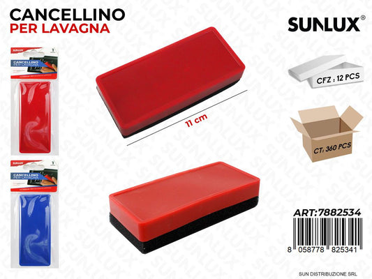 Cancellino per Lavagna Col. Ass. 11CM
