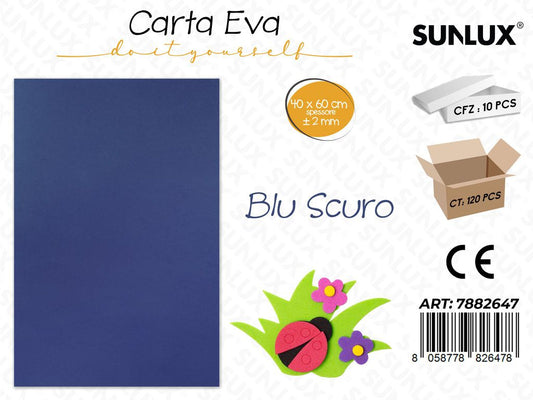 Carta Eva Blu Scuro 40*60CM*2MM
