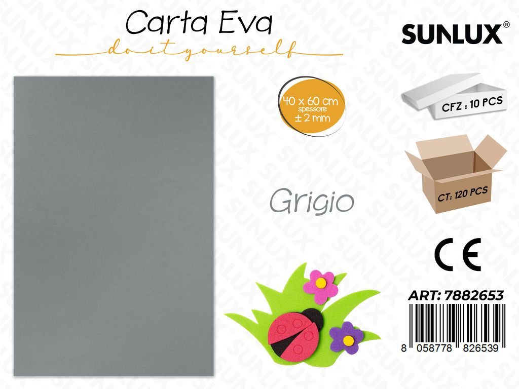 Carta Eva Grigio 40*60CM*2MM