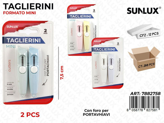Taglierini Mini Col. Pastel Ass. 2PCS 7.5CM