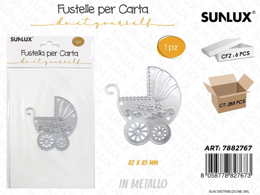 Fustelle per Carta in Metallo 82*85MM