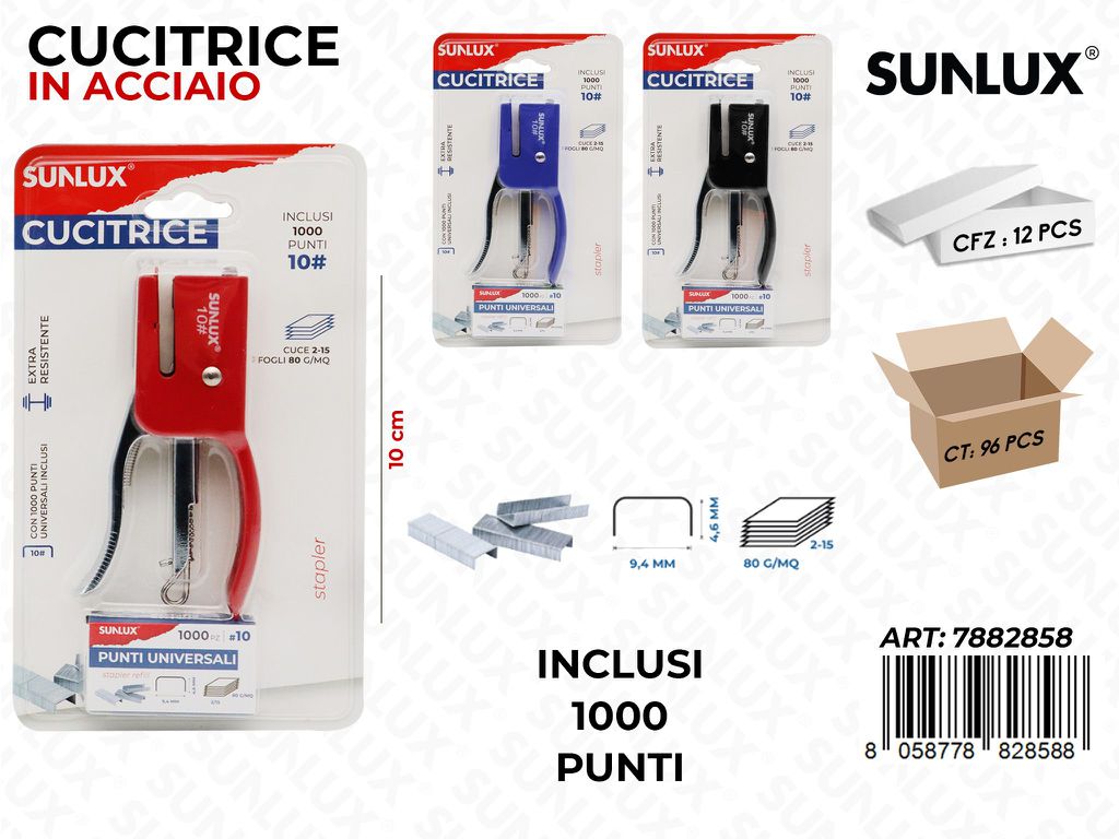 CUCITRICE C/ PUNTI UNIV. COL. ASS.  /PZ DA 12**CFZ