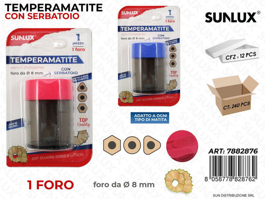 Temperamatite c/Serbatoio 1FORO Col. Ass. / Pz da 12