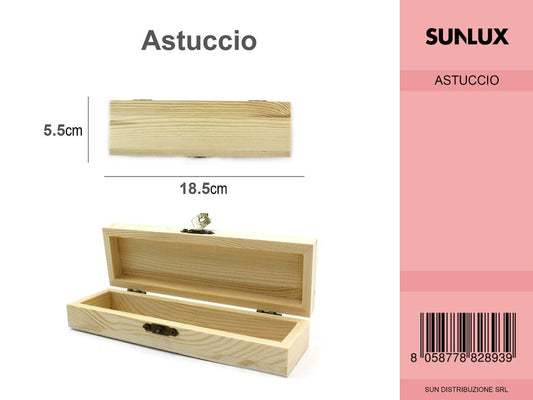 Portapenna Astuccio di Legno