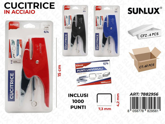 Cucitrice SD703 c/ Punti Univ. 15CM