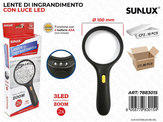 Lente di Ingrandimento 9986C Zoom 2X