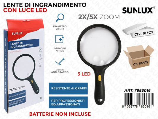 Lente di Ingrandimento 9986E Zoom 2X-5X